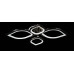 Светодиодная люстра LK30/2+2+A LED (ZBK) Splendid-Ray
2850263