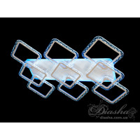 Cветодиодная люстра Diasha QX2516/8+1L WH LED 3color dimmer 