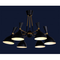 Люстра в зал Levistella 756LPR1024-6 BK 