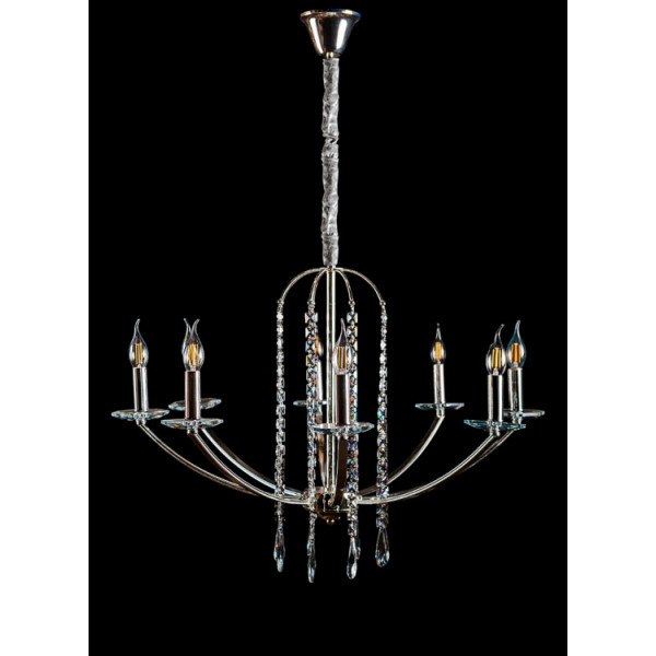 Люстра свеча L9050/8 (SILVER) Splendid-Ray
405941