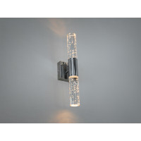 Стильне світлодіодне бра в вітальню, 6 Вт, хром Diasha F3068SV