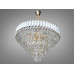 Люстра підвісна Diasha білий-золото 11xE14 кришталь Diasha N9001-750WH+SGD