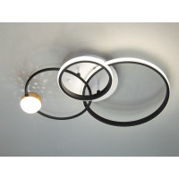 Світлодіодна люстра Diasha MX2987-3SWH+BK