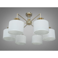Люстра потолочная с абажурами 6 ламп Diasha 1016/6G