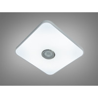 Смарт LED люстра біла 80 Вт RGB з Bluetooth Diasha DB-8501B/500x500RGB+MP3