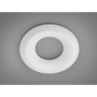 Дизайнерський точковий світильник з алюмінію, білий круглий світильник Diasha PR-1-WH