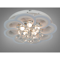 Стельова LED-люстра Diasha білий білий 60Вт пульт Diasha 2529WHdimmer