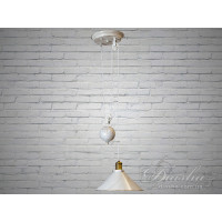 Люстра лофт подвесная на 1 плафон Diasha 9016-1WH-G