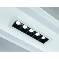 Стельова люстра LED Diasha сіра 88 Вт пульт CCT 15 м2 Diasha 5140/500GR