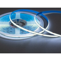 COB LED стрічка 24В, 320 діодів на метр, 8мм, холодний Diasha P24-COB-320-CW-20-8