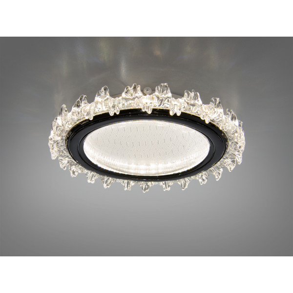 Стельова люстра LED Diasha чорна 36W три режими Diasha 3130/300BK