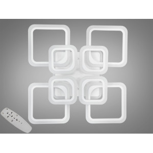 Люстры светодиодные Diasha A8060/4+4WH LED 3color dimmer  