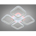 Стельова світлодіодна люстра з димером 65W Diasha AS8170/4WHLED3colordimmer