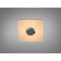 LED стельова люстра біла 45 Вт з Bluetooth колонкою Diasha DB-8501A/280x280RGB+MP3