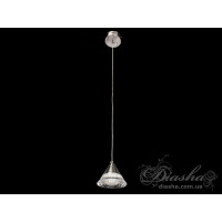 Сучасна світлодіодна люстра, 6W Diasha 7076/1HR