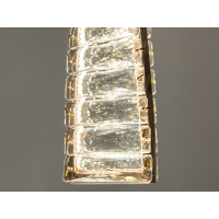 Дизайнерський світлодіодний світильник підвіс, 15 Вт, золото Diasha 531/1D-500G