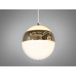 Магнетичний, колоритний, довершений підвіс в стилі лофт, потужність 16Вт, золотого кольору Diasha 686/1FG