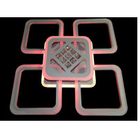 Cветодиодная люстра Linisoln 6009/4+1 WH