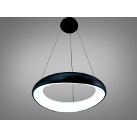 Світлодіодна люстра з підсвічуванням на пульті, 90 Вт, чорна Diasha 0470ABK