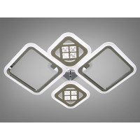 Люстра в спальню потолочная с пультом 80W Diasha A8190/2+2HRLED3colordimmer