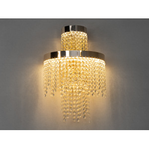 Настінний світлодіодний приліжковий світильник для спальні,18W, золото Diasha 376-BGD