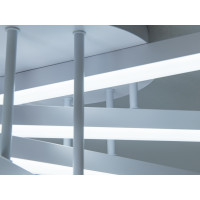 Стельова люстра Diasha біла LED 70W 5 модулів Diasha SX815/5WH