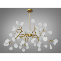 Люстра в зал на 54 лампи Diasha 886-54AGD