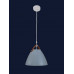 Люстры подвесные на один плафон серого цвета Levistella  9098076-1 GRAY