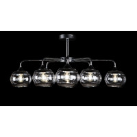 Люстра с плафонами Splendid-Ray L8308(BK+CH)