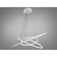 Люстра светодиодная декоративная кольца  Diasha MD9079-3WH-800+600+400 dimmer 
