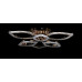 Светодиодная люстра LT8005/3+3 LED (GD) Splendid-Ray
302034