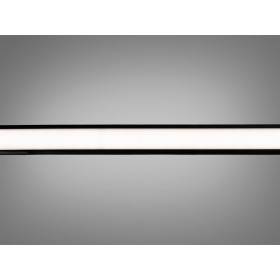 Гнучкий профіль для LED стрічки, накладний Diasha PLS-1414INBLACK