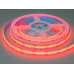 COB LED стрічка 12В, 320 діодів на метр, 8мм, червоний Diasha P12-COB-320-RED-20-8