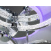 LED люстра с пультом управления 70W  Diasha 8180/3HRLED3colordimmer