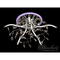 Светодиодные люстры Diasha MX7078/5HR-600LED 3color dimmer