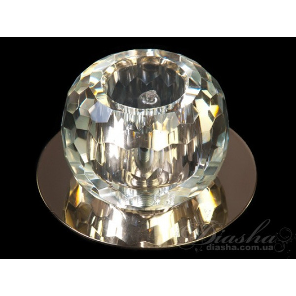 Кришталевий точковий світильник Diasha A509G Кришталевий точковий світильник Diasha A509G