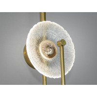 Креативне, лаконічне, солідне бра в стилі лофт, чорного кольору Diasha F3791