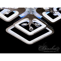 Люстры потолочные светодиодные с пультом управления Diasha 8157/4+4HR LED 3color dimmer 