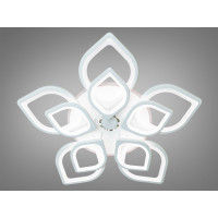 Потолочная светодиодная люстра с музыкой и пультом Diasha 8073/5+5WH MP3 LED 3color dimmer