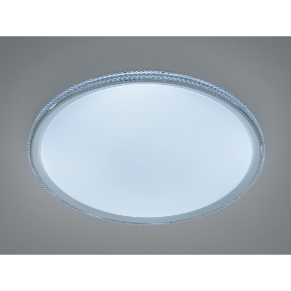 LED люстра Diasha Smart хром 85Вт без пульта Diasha 6607/500WH
