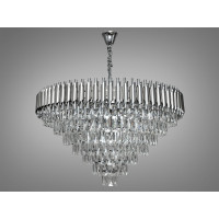 Хрустальная люстра в зал 18 ламп Diasha 9001-950CH+CH
