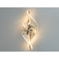 Декоративний світлодіодний світильник на стіну, 6Вт, золото Diasha F3851-4