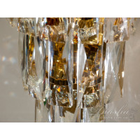 Современные хрустальные светильники бра Diasha 19013/B-3-G