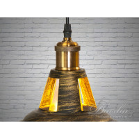 Люстра лофт подвесная Diasha 6857-390-BK-G