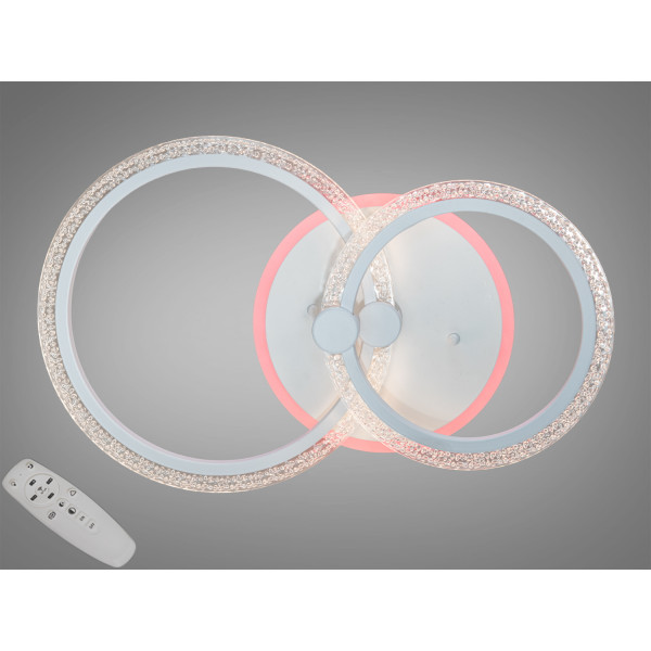LED люстра 55W Diasha A8180/2WHLED3colordimmer
