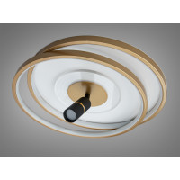 LED люстра Diasha білий чорний 64Вт димер пульт Diasha 5532WH+Gdimmer