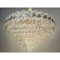 Люстра в зал хрустальная Diasha 6678-800G