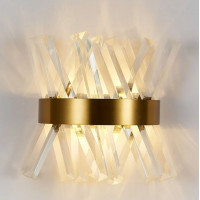 Бра светильник  с хрусталем Levistella 752LW7916 GD