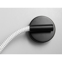 Модний світлодіодний настінний світильник Мотузка, 18Вт, чорний Diasha 9601-BK