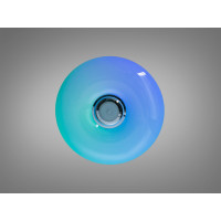 Смарт LED люстра біла 80 Вт RGB з Bluetooth Diasha DB-8301/500RGB+MP3